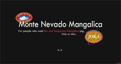 Desktop Screenshot of mangalica.be