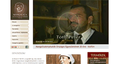 Desktop Screenshot of mangalica.com